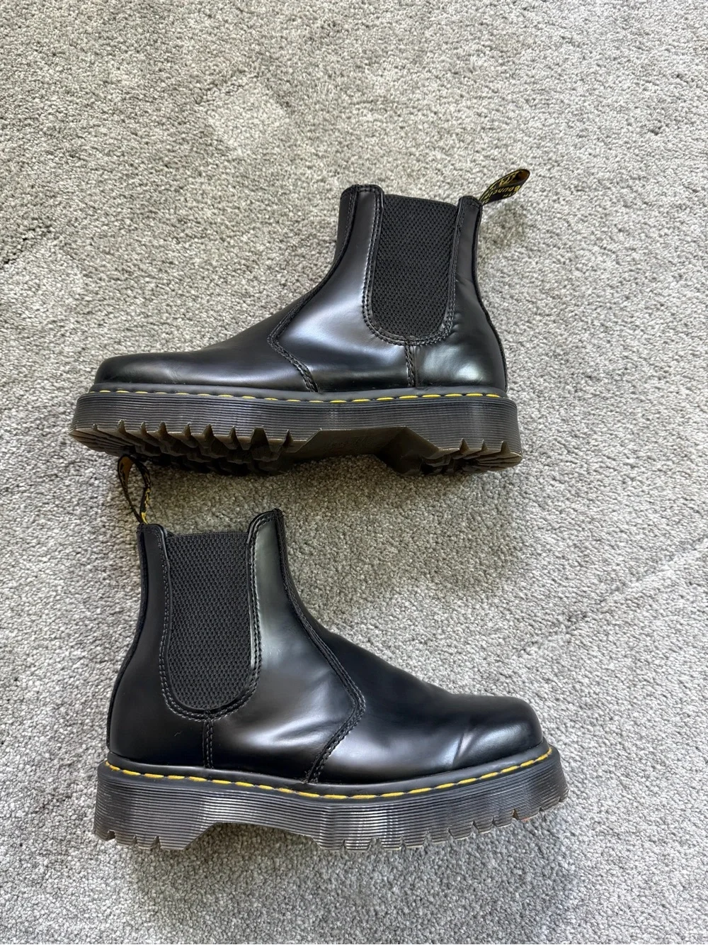 Size 7 Mens 8 Womens - Dr. Martens 2976 Bex Squared Chelsea boots